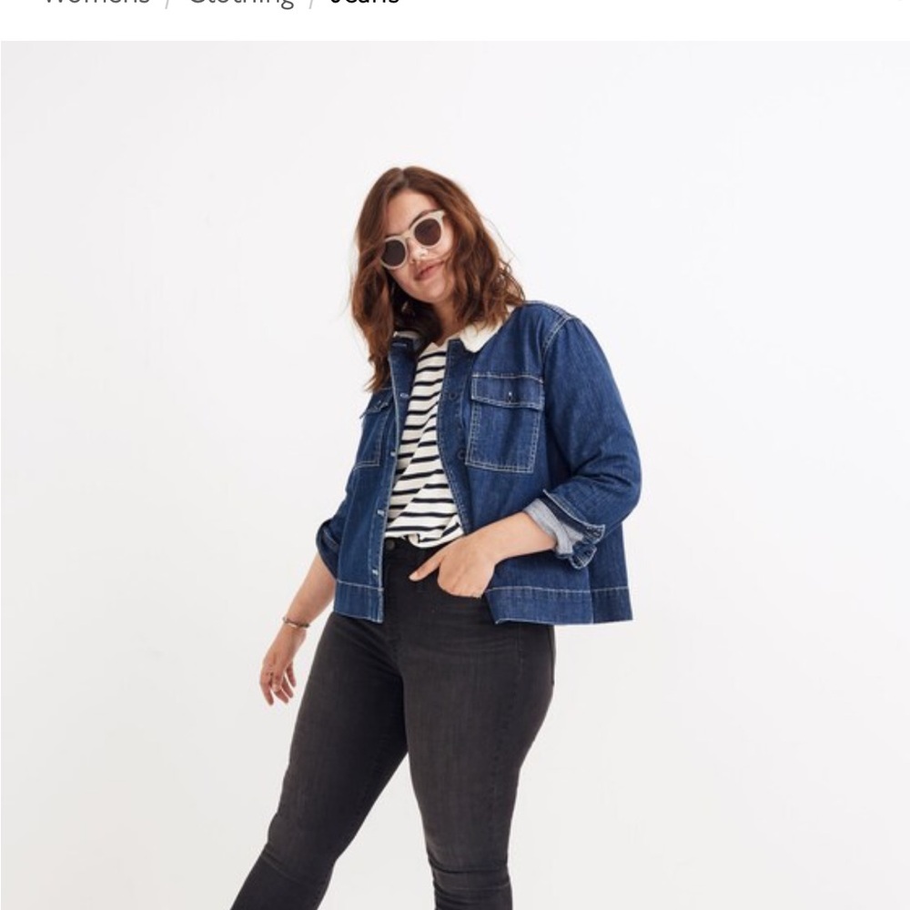 Madewell Tall Cali Demi-Boot Jeans in Black